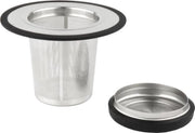 Theefilter met onderzetter