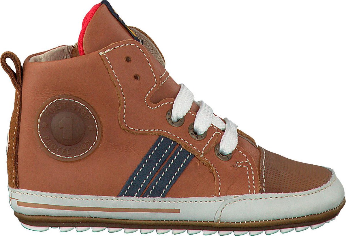 Shoesme Baby Proof Smart Jongens Baby schoen - Cognac - Maat 19