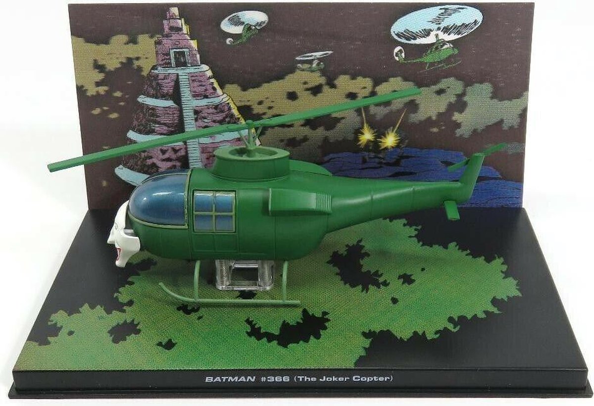 Batmobile The Joker Copter 366 Green