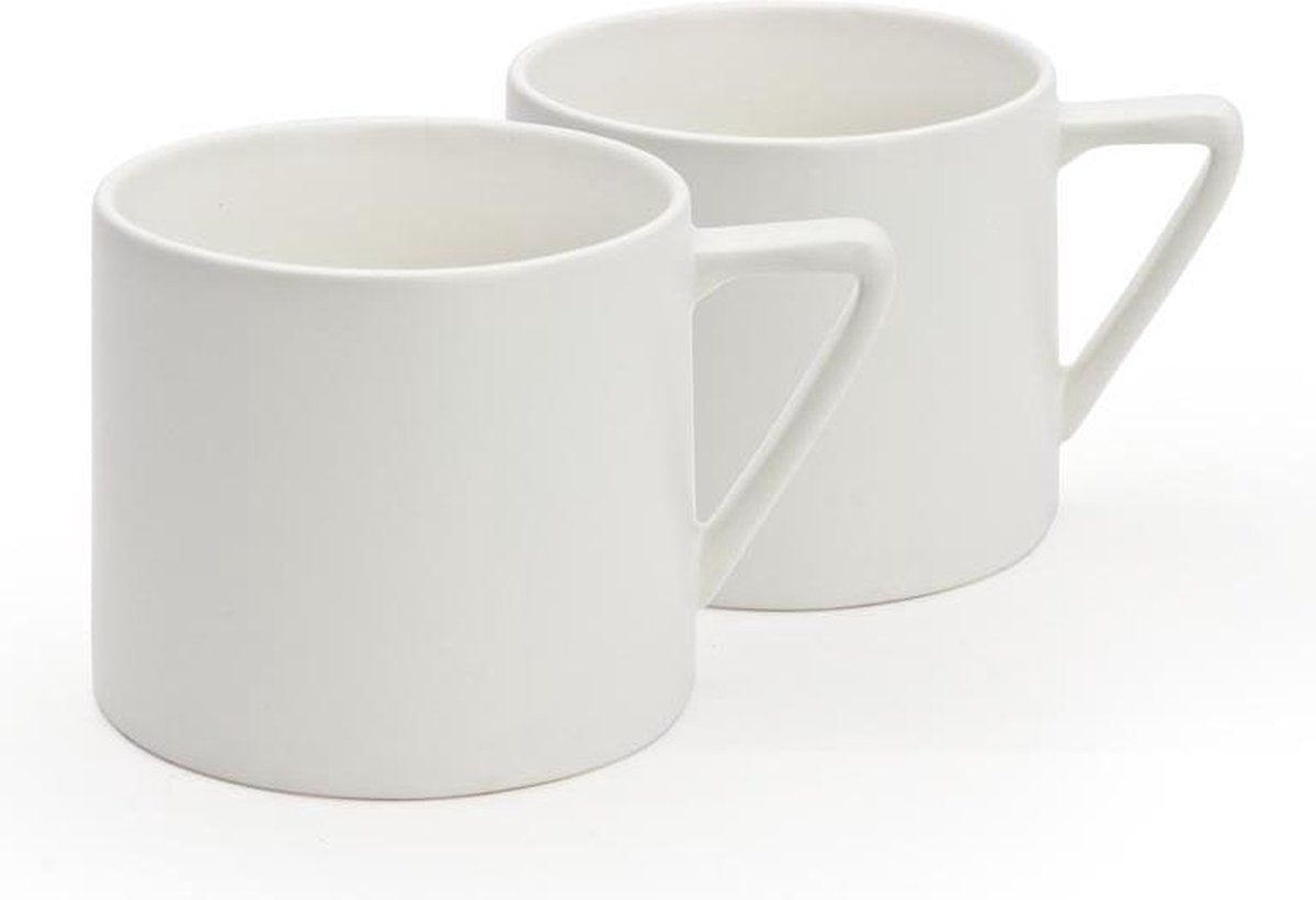 Beker Lund - Set van 2 - Wit - 300 ml