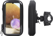 Interphone - Samsung Galaxy A32 Unicase Telefoonhouder Fiets en Motor Stuur Zwart