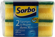 Sorbo Schuurspons - Maat XL - 2 stuks - Hard