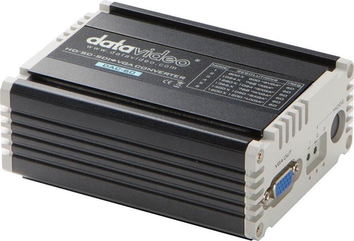Datavideo DAC-60 SDI naar VGA Converter