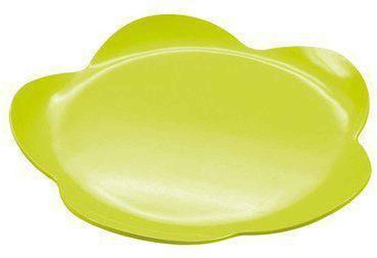 Zak!Designs Sweety Gebaksbordje - 20 cm - Lime - Set van 6 stuks