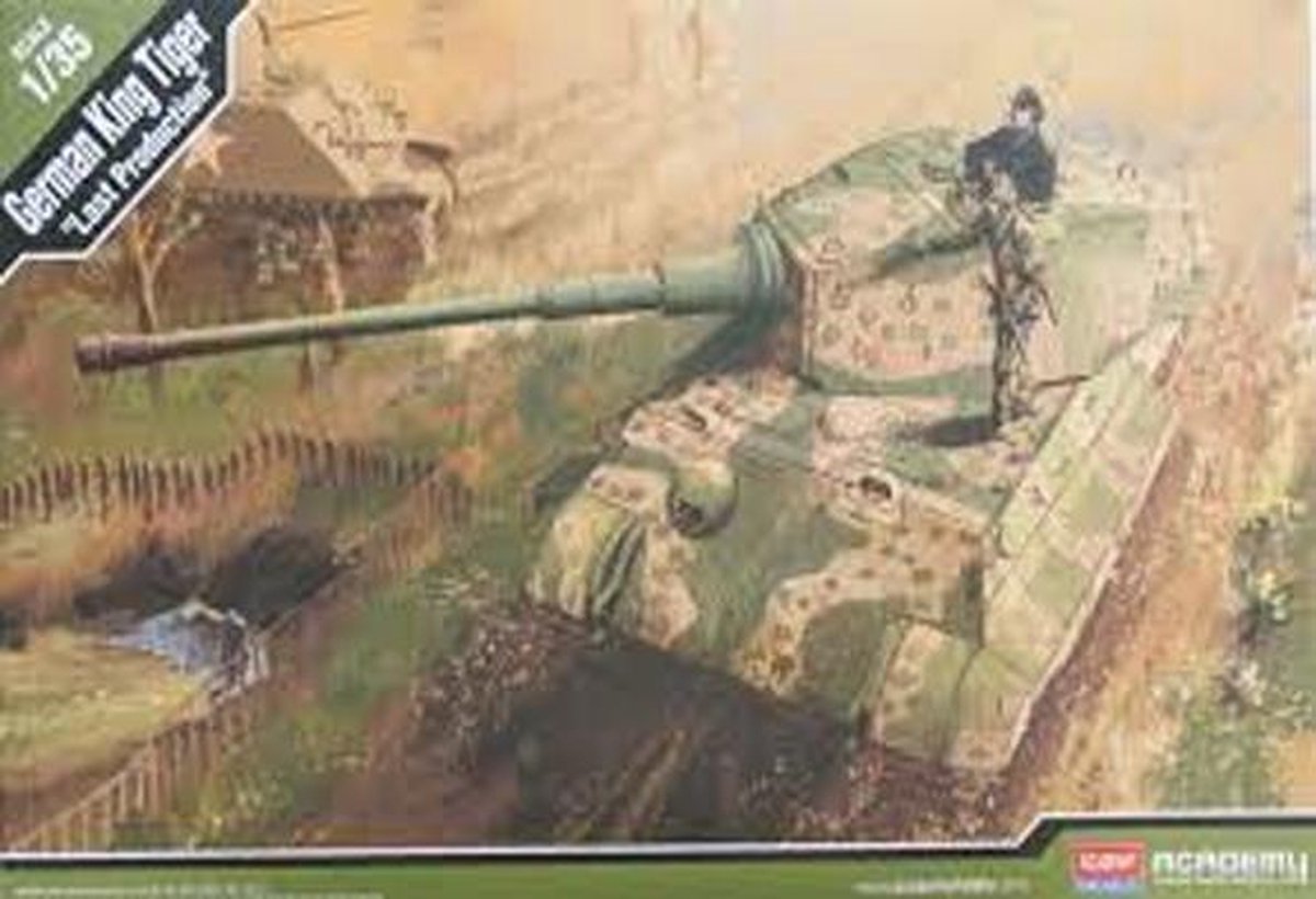 ACADEMY 1:35 German King Tiger "Last Production"