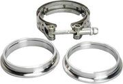 LTEC RVS V-BAND KLEM SET 3 INCH (76MM)