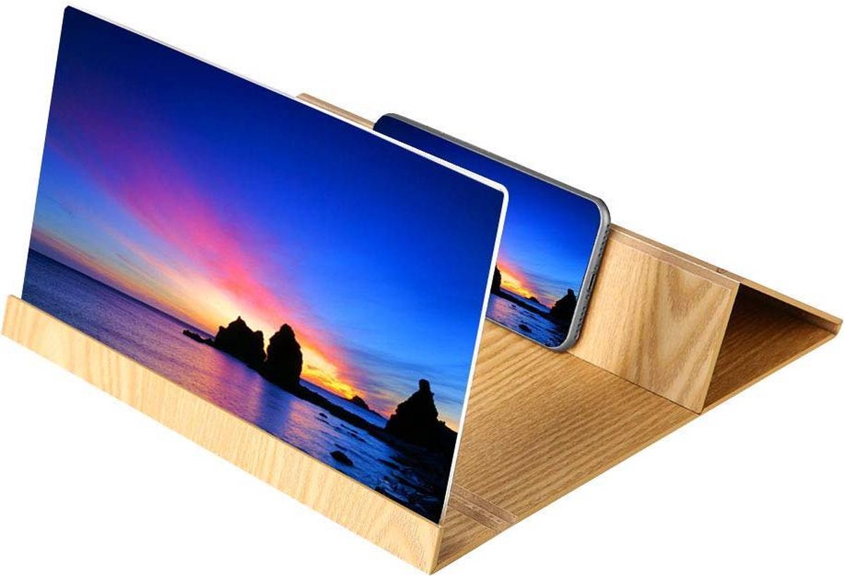 Vergrootglas voor smartphone - Lichtbruin - Geschikt voor elk type smartphone