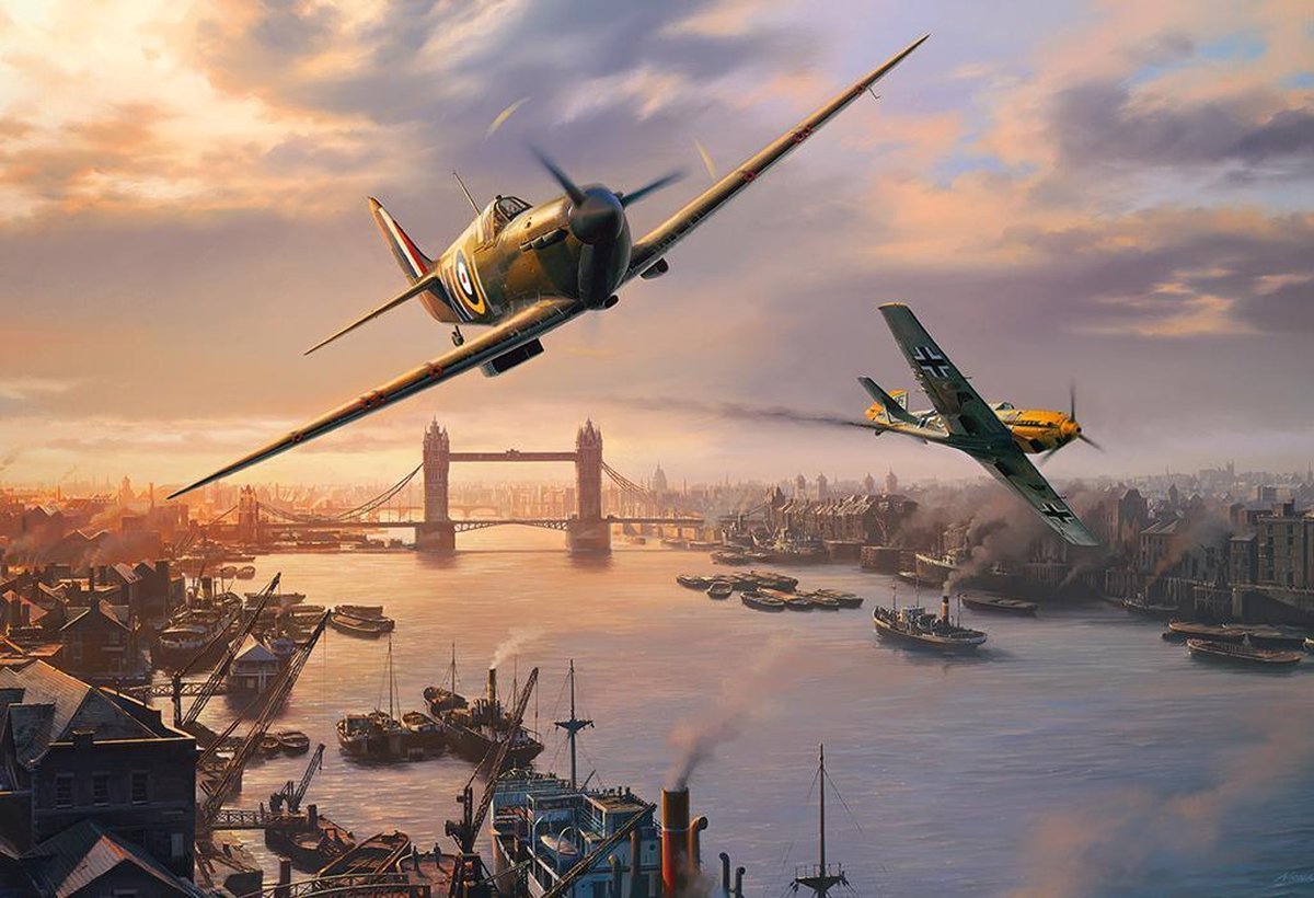 Gibsons puzzel Spitfire Skirmish - 500 stukjes