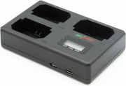 ChiliPower Sony NP-FZ100 Triple Lader - Laadt 3 accu's