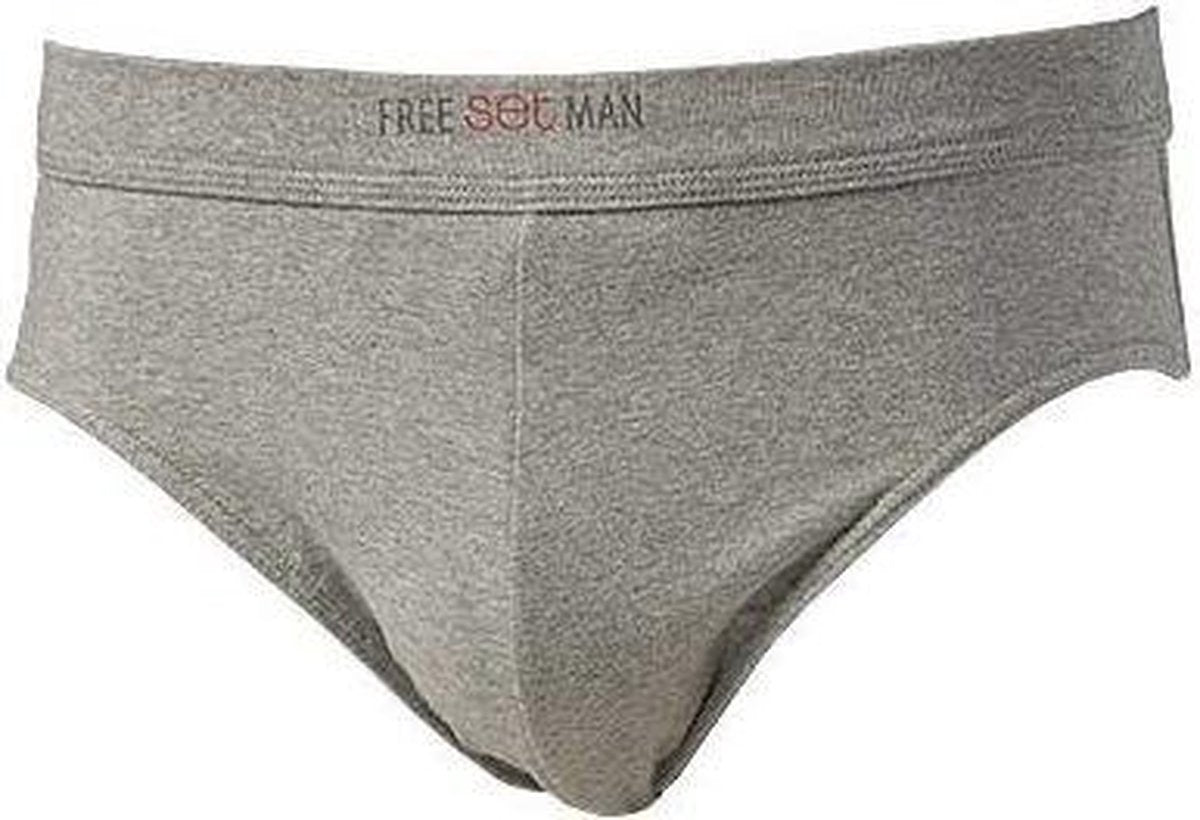 Set Underwear Freeman herenslip 13070  - L  - Grijs