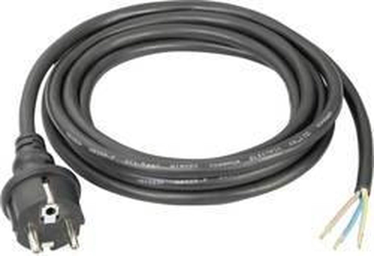 Basetech BT-1783921 Aansluitkabel Stroom Zwart 3.00 m