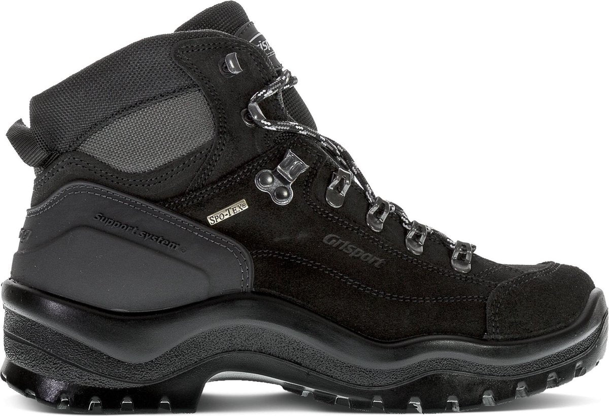 Grisport Bergin Mid Wandelschoenen Unisex - Zwart - Maat 47