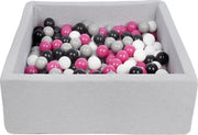 Zachte Jersey baby kinderen Ballenbak met 300 ballen