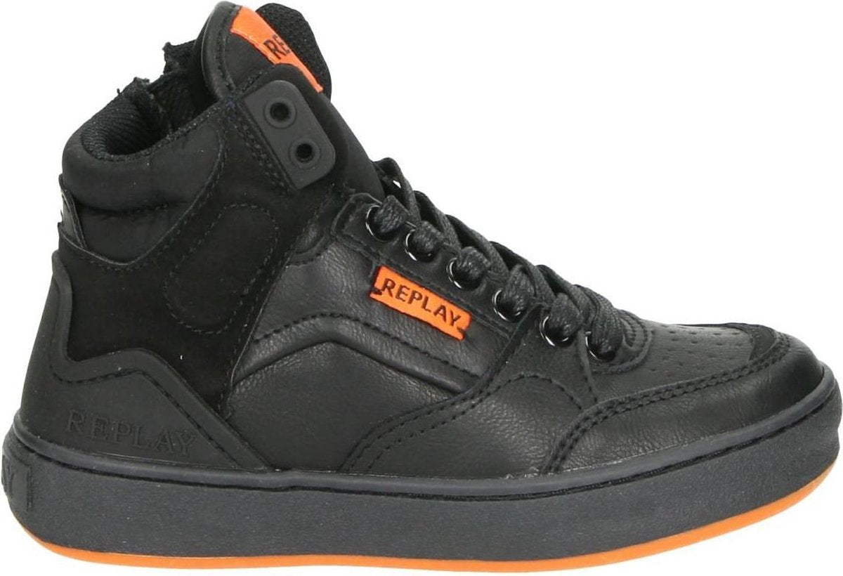 Replay Bokkai jongens sneaker - Zwart - Maat 31