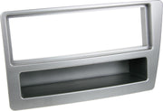 1-DIN Paneel met aflegbakje. Honda Civic 2004-2006 Kleur: Zilver
