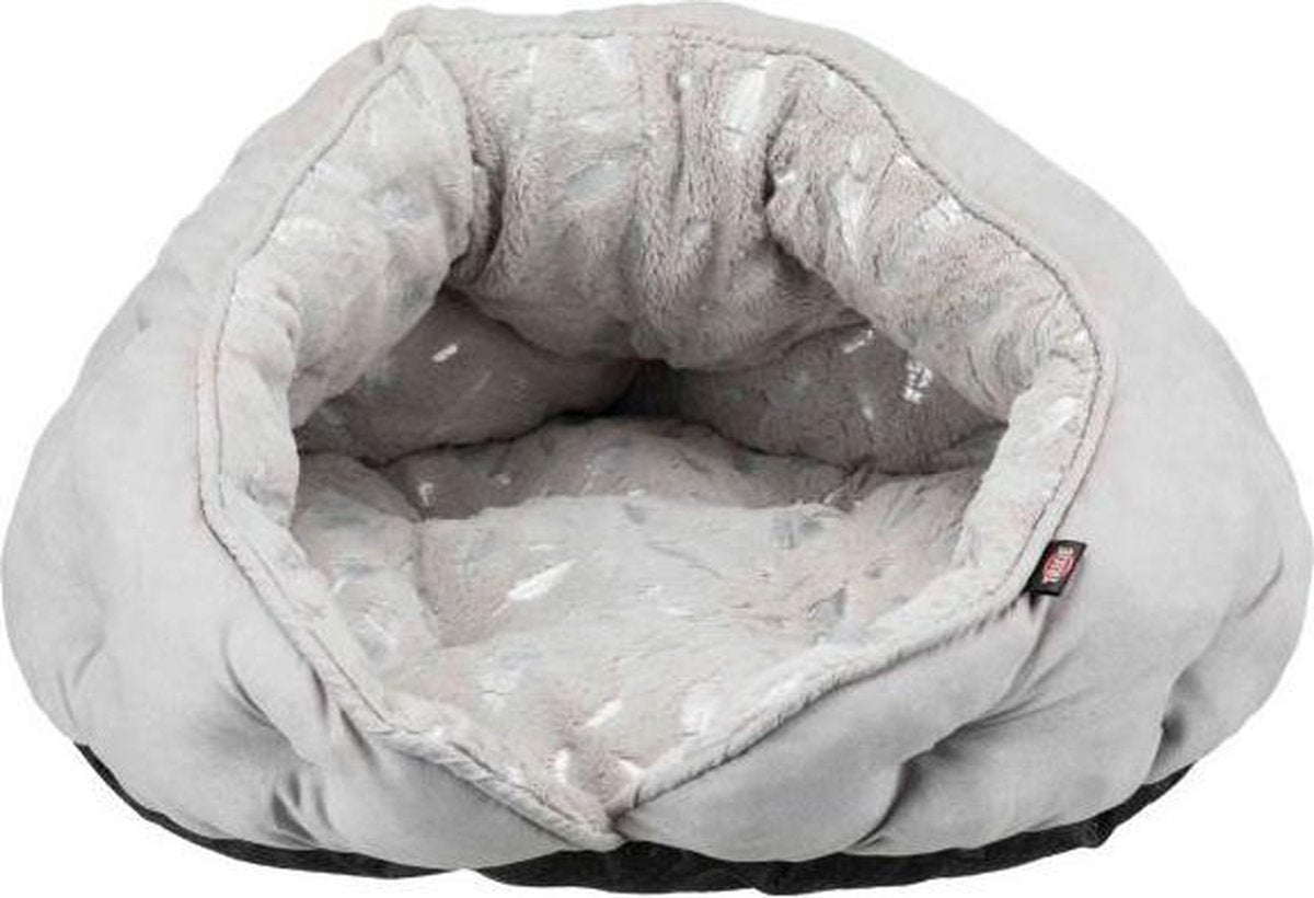 Trixie relax-iglo feather zilver / grijs 60x34x57 cm