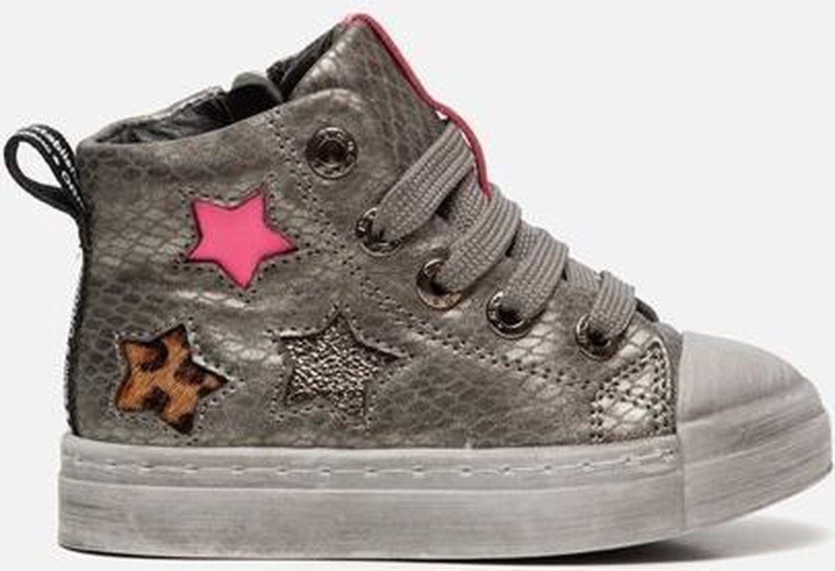 Shoesme Sneakers zilver - Maat 22