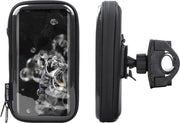 Interphone- Samsung Galaxy S20 Ultra Motorhouder Unicase Telefoonhouder Fiets en Motor Stuur Zwart