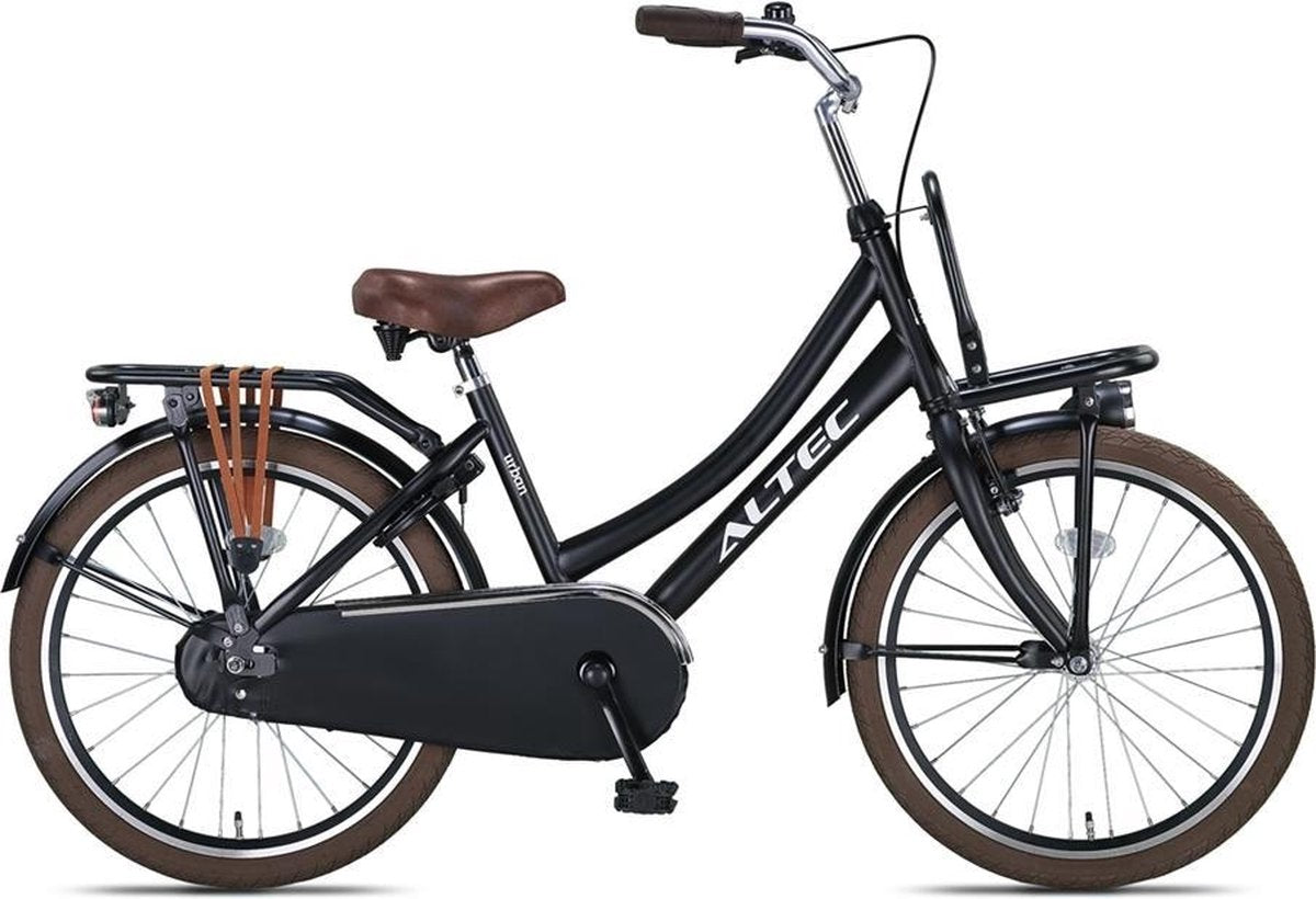 Altec Urban Transportfiets 22 inch - Mat Zwart