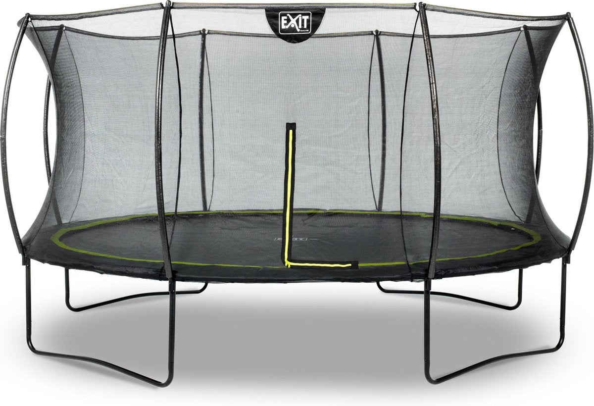 Trampoline EXIT Silhouette - ø427cm - zwart