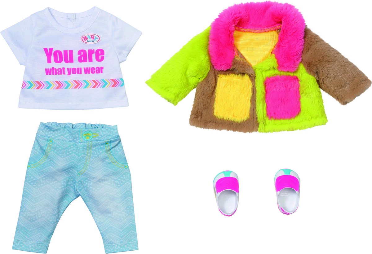 Baby Born - Deluxe Colour Coat 43cm (830154) /dolls And Dollhouses