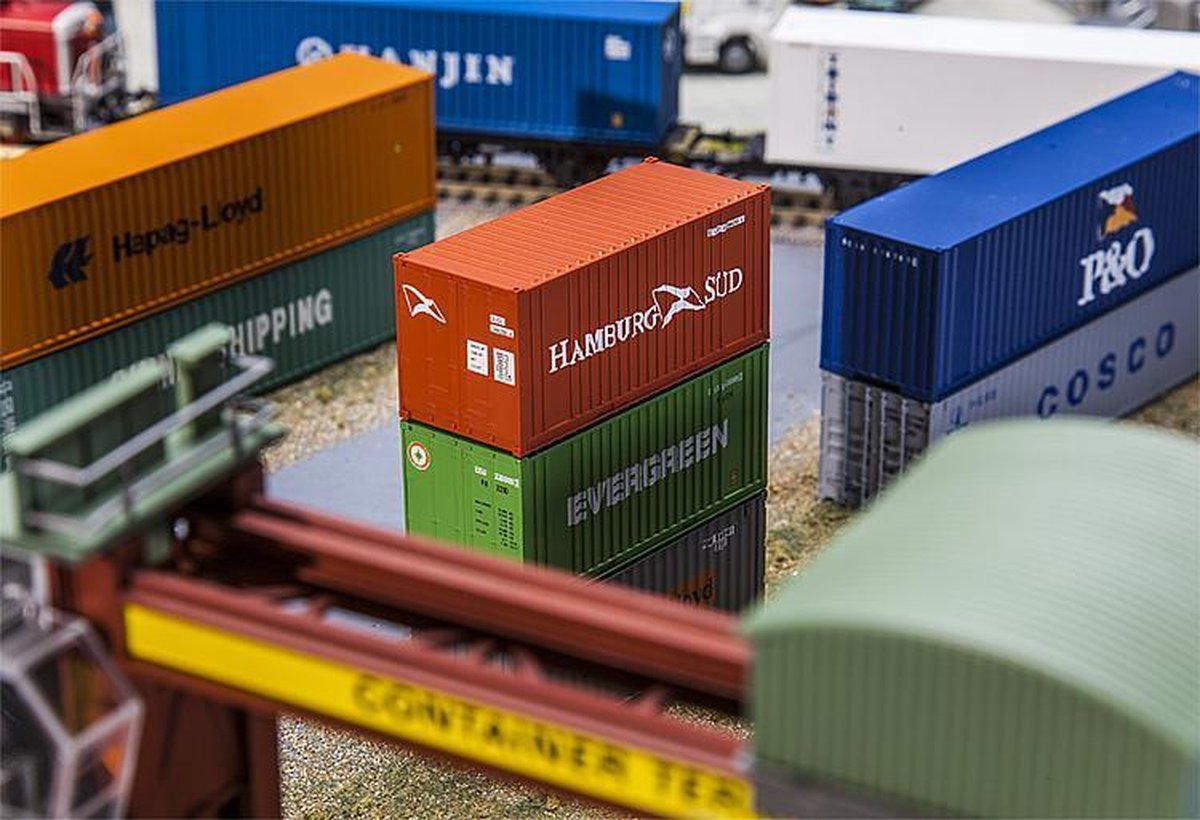 Faller - 20 'container Hamburg Sud