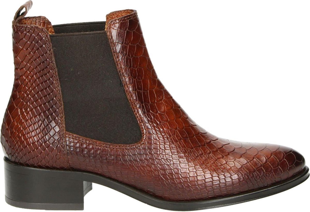 Nelson dames boot - Cognac - Maat 42