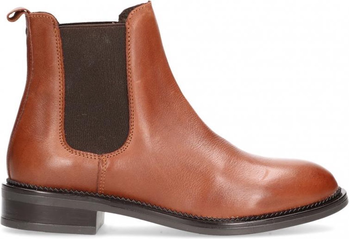 Van Dalen  - Chelsea Laars Leer - Womens - Cognac - 40