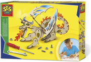 Houten draak constructieset