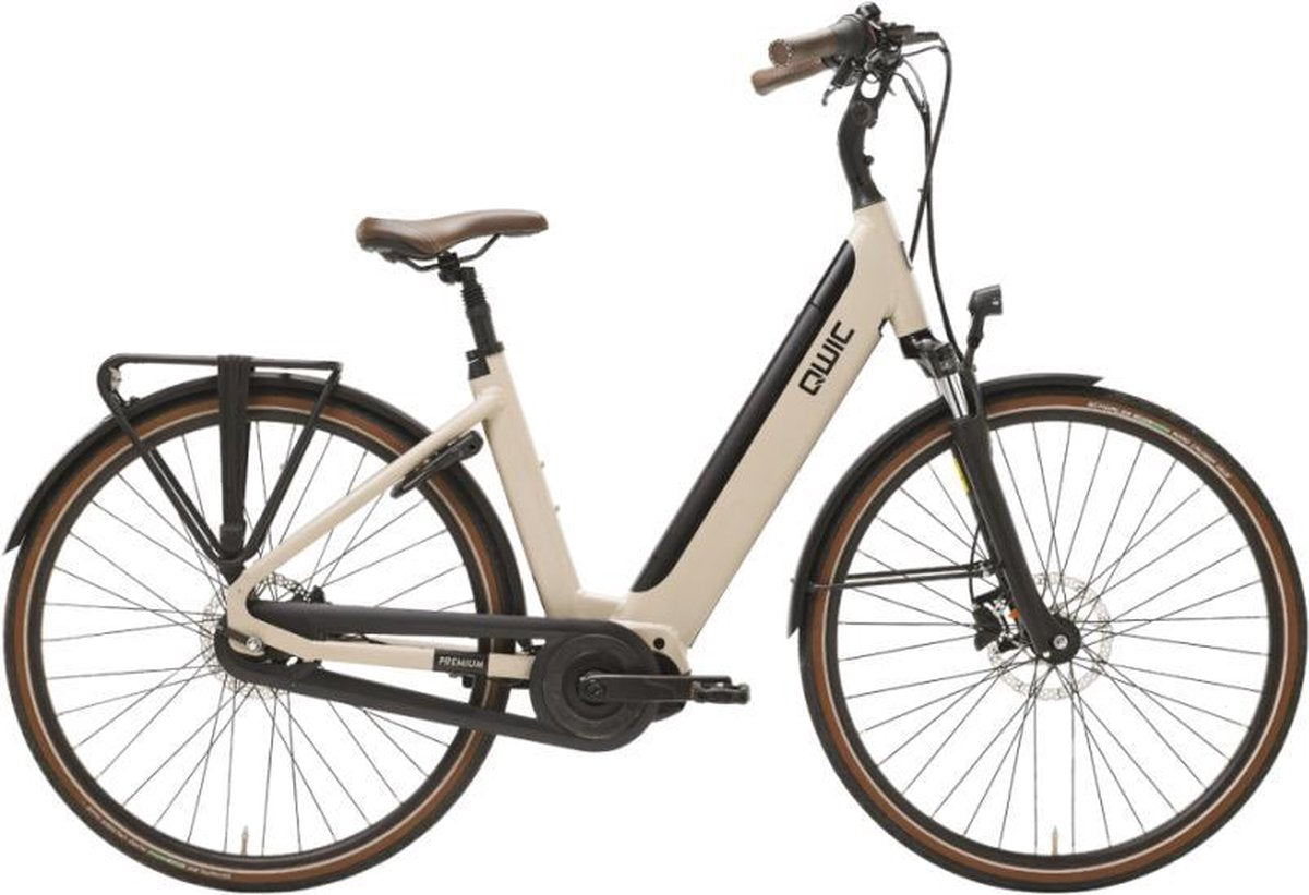 Qwic Premium I i-MN7+ - Elektrische Stadsfiets - Dli54 - N7 - Maple Sand