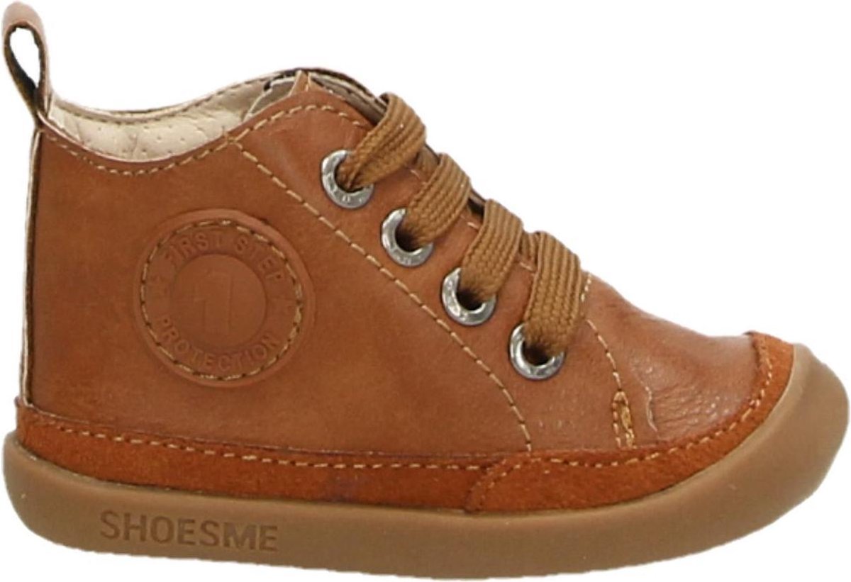 Shoesme Babyschoenen cognac - Maat 21