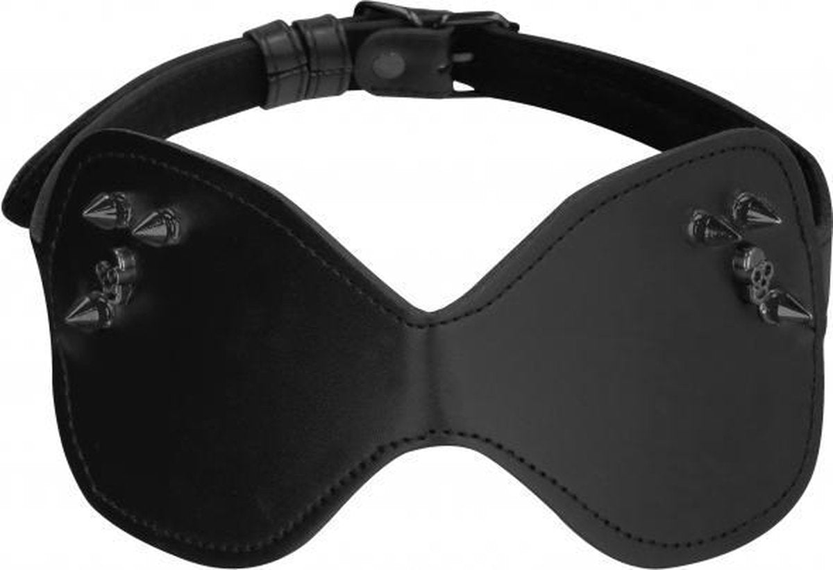 Ouch! Skulls and Bones - Large Eye Mask with Skulls & Spikes