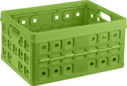 Sunware - Square vouwkrat 32L groen - 49 x 36 x 24