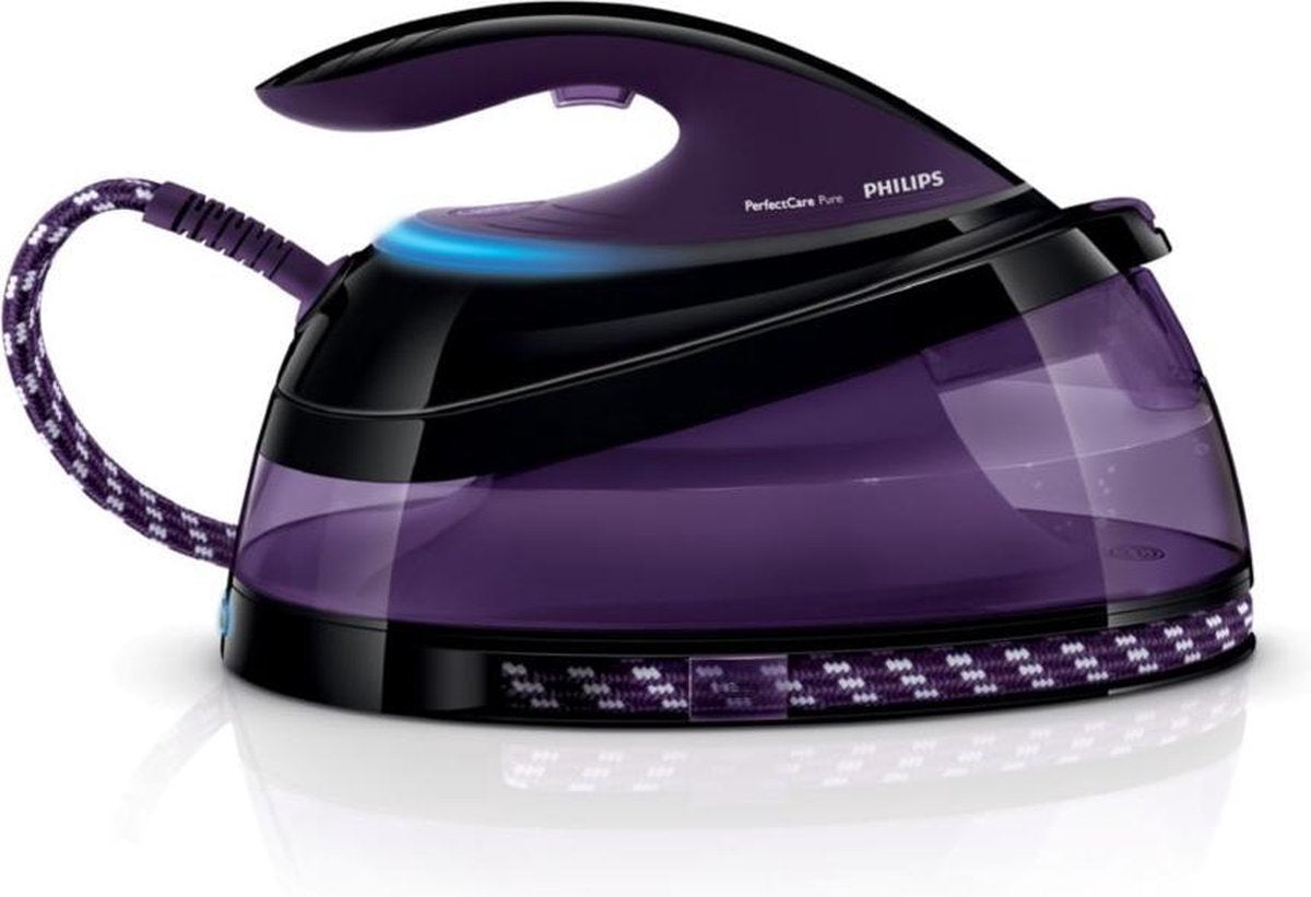 Philips PerfectCare Pure GC7640/80 - Stoomgenerator - Paars/zwart