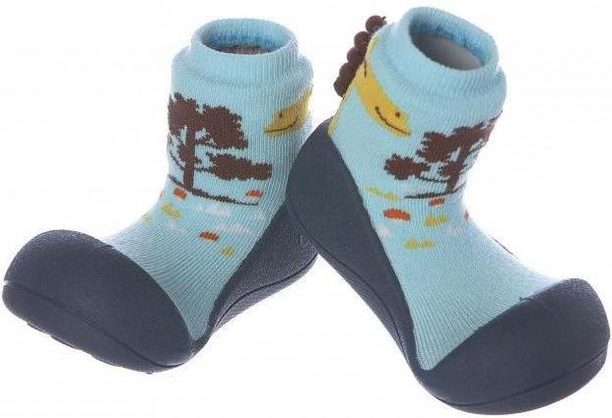 Attipas Giraffe Navy babyschoenen