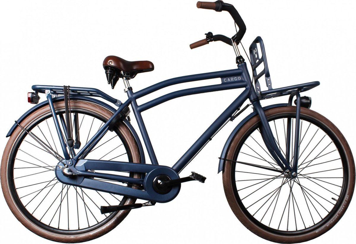 Avalon Cargo - Fiets - Mannen - Blauw - 53 cm