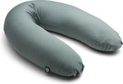 Mjuka Voedingskussen | Incl. Voedingskussenhoes | Polyester Vulling | Babykussen Groen | 100% Nederlands Product | 180 cm