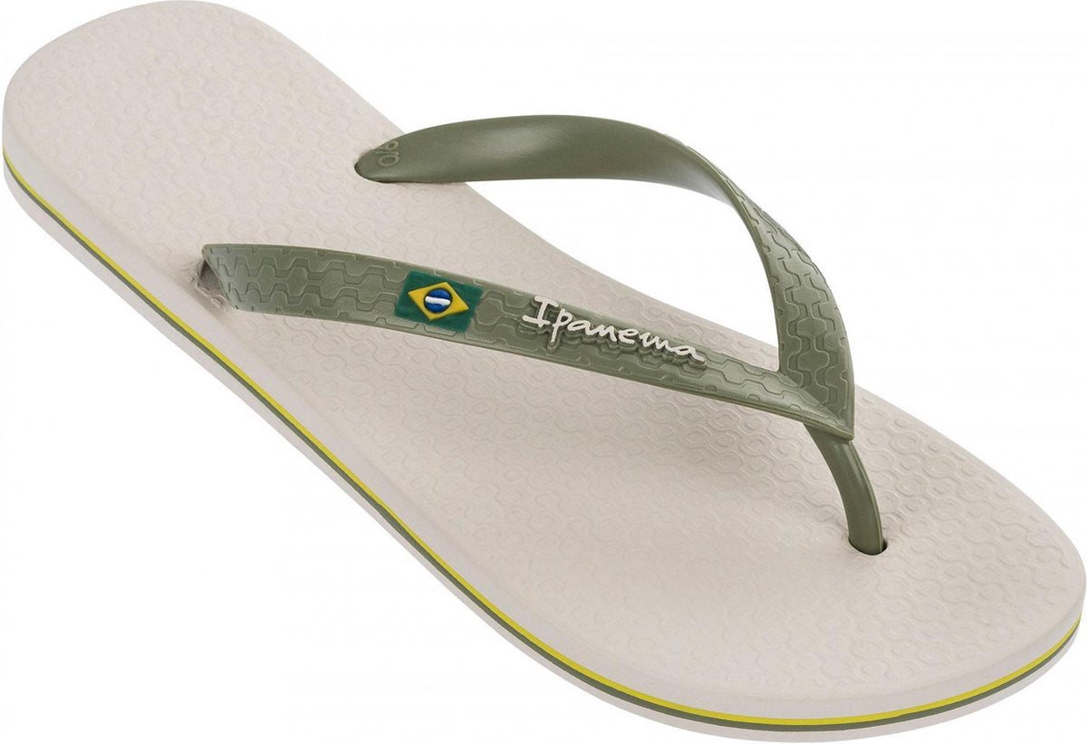 Ipanema - Heren Slippers Classic Brasil - Beige - Maat 39-40