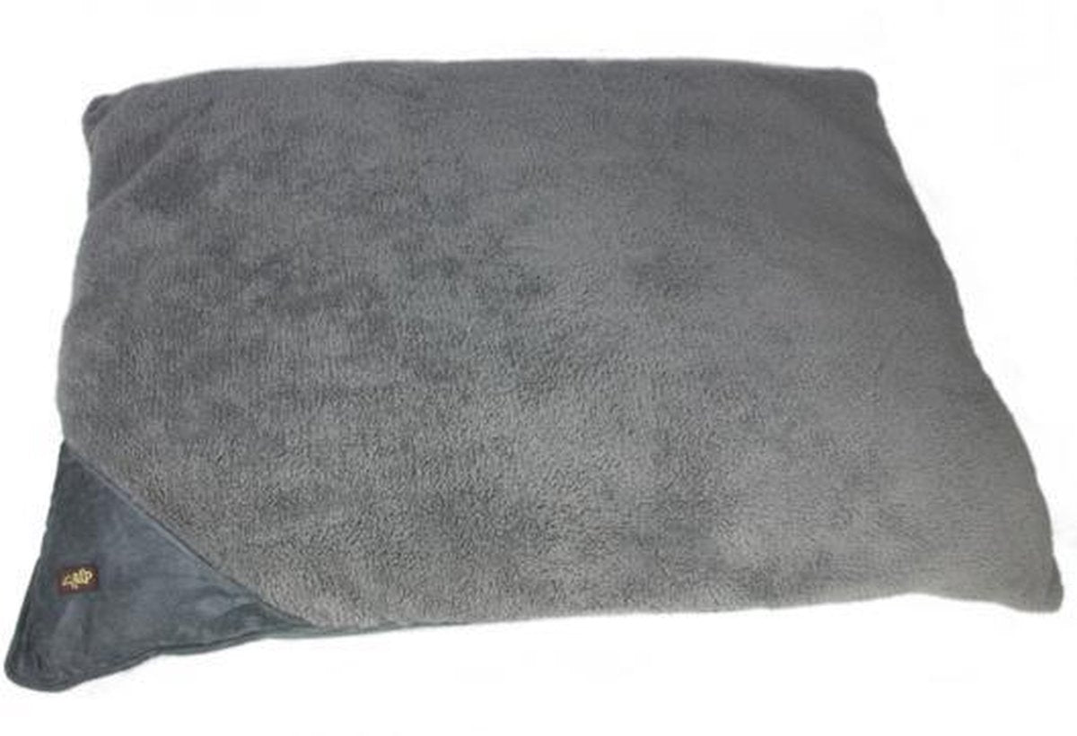 AFP Lamswol Classic honden bed/kussen 107 x 74 cm hondenkussen hondenbed Grijs