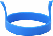 2 Siliconen Bakvormen Voor Gebakken Ei In Een Ronde Vorm - Blauw - Super Leuk Cadeau - Altijd Een Perfect Eitje | Super Leuk Cadeau