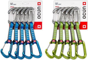 Ocun Hawk quickdraw wire Vijf klimsetjes voor een leuke prijs Blauw