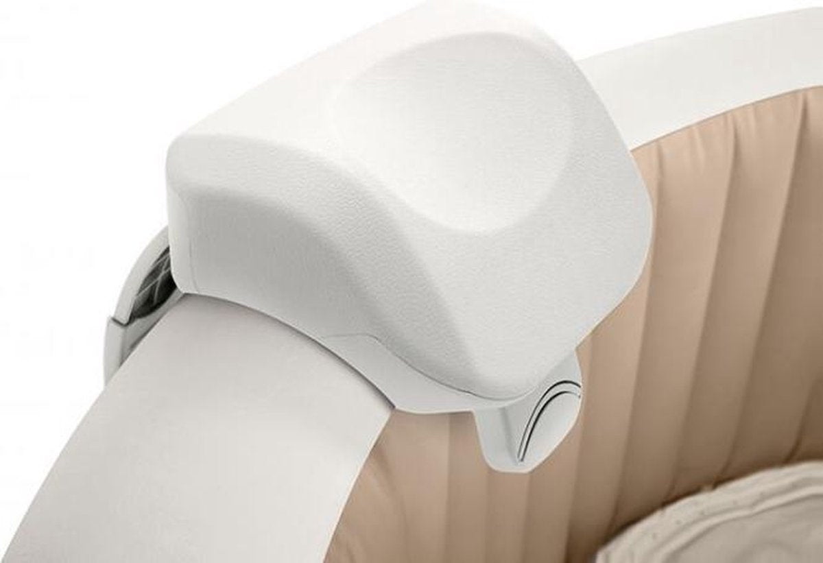 Tijdelijke aanbieding: 2 x Intex Foam hoofdsteunen met gratis Intex Bekerhouder | Intex hoofdkussen | Jacuzzi opblaasbaar hoofdkussen | Gratis Intex Bekerhouder