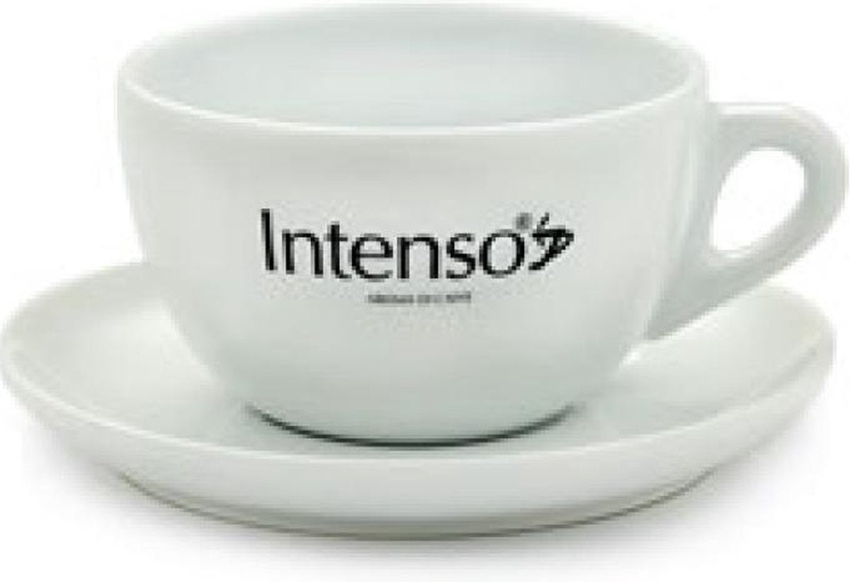 Intenso Cappuccino kopjes Large met schotel 6 stuks