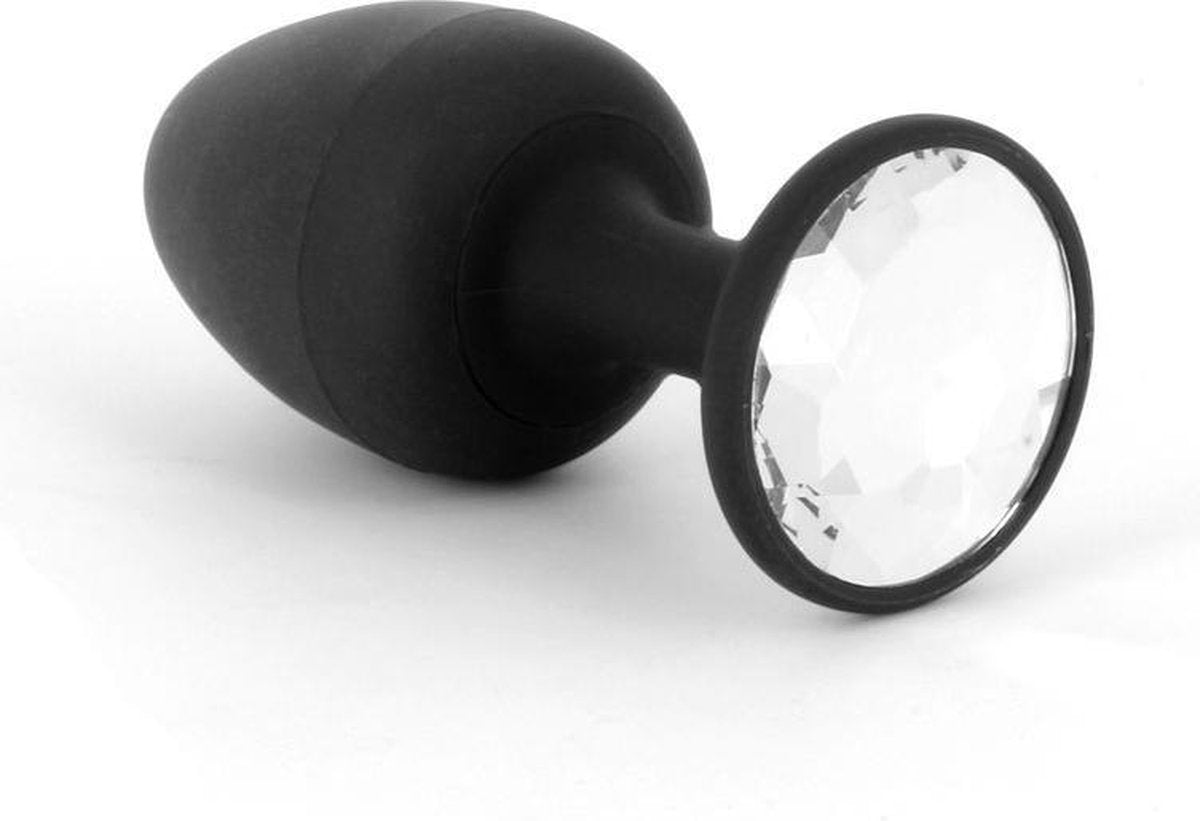 Dorcel Buttplug met bewegende metalen balletjes Geisha Diamond - L