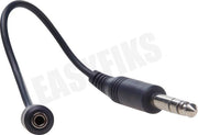 Jack Verloopkabel Contra 3.5mm Female - 6.3mm Male