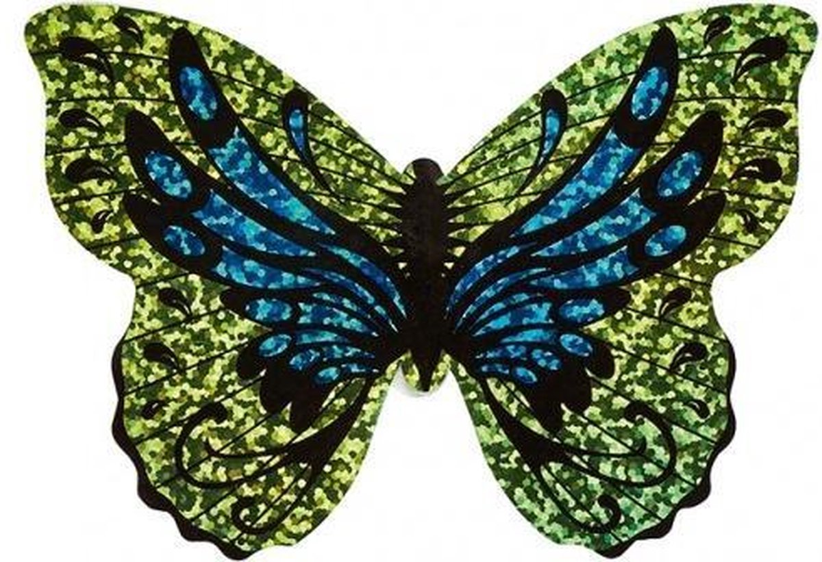 Moses Mini-vlieger Met Touw Vlinder 10 Cm Groen