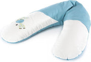 Hoes ezel blauw-wit