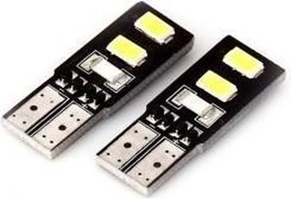 T10 -  4 LED - 5730 - double side lamp - 12 volt -  2 stuks