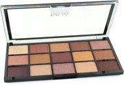MUA 15 Shade Oogschaduw Palette - Metal Wonder