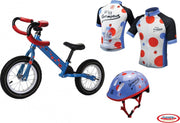FUNBEE - Het P'tit Climber-pakket: loopfiets + helm + jersey